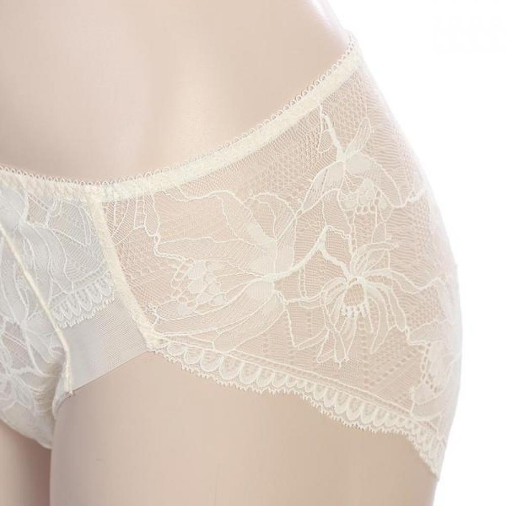 Barbara Lace Triangle Panty 2color Abp4455
