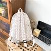 Casual Cloth Floral School Bags for Students Teenager Waterproof Nylon Rucksack Large Capacity Books Stationery Organizer Bags