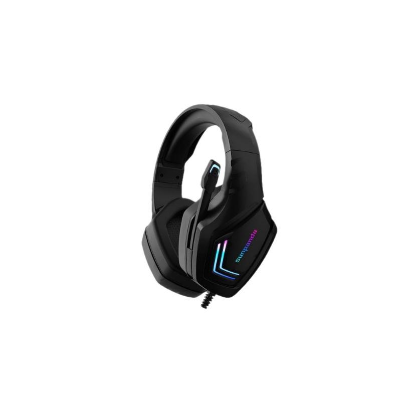 Игровая USB-гарнитура с шумоподавлением и классными световыми эффектами для ПК/ноутбука