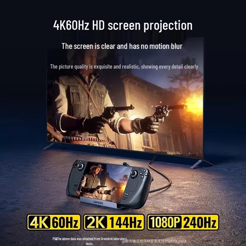 Ugreen Многопортовый адаптер USB-C 6-в-1