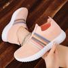 Shoes Women's Summer New Breathable Mesh Shoes Large Size One Pedal Lazy Shoes Soft Sole Versatile Women's Single Shoes