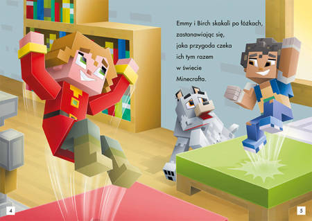 Moby W Świecie Podstawowym. Minecraft. Tryb Czytania