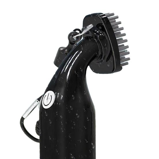 Электрическая щетка для чистки гольф-клубов вмещает 5 унций воды, работает от батареек