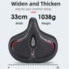 Thickened High Elasticity Bike Saddle Soft Waterproof PU Pad Road Bicycle Seats Comfort Breathable