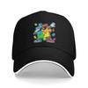 Men Women Dabbing Puzzle Autism Awareness Hat Stylish Baseball Cap Sun Hat Golf Headewear Adjustable Fit