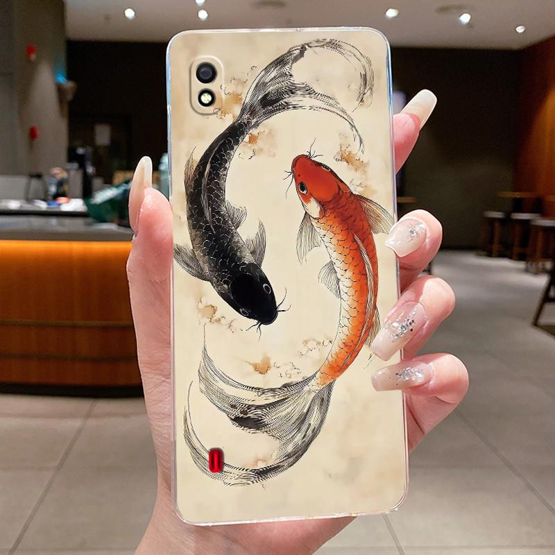 Casing For Samsung A10 SM-A105F Back Cover For Samsung Galaxy A10 Case Transparent Luxury Dragon Cute Cool Boys Girls Phone Case