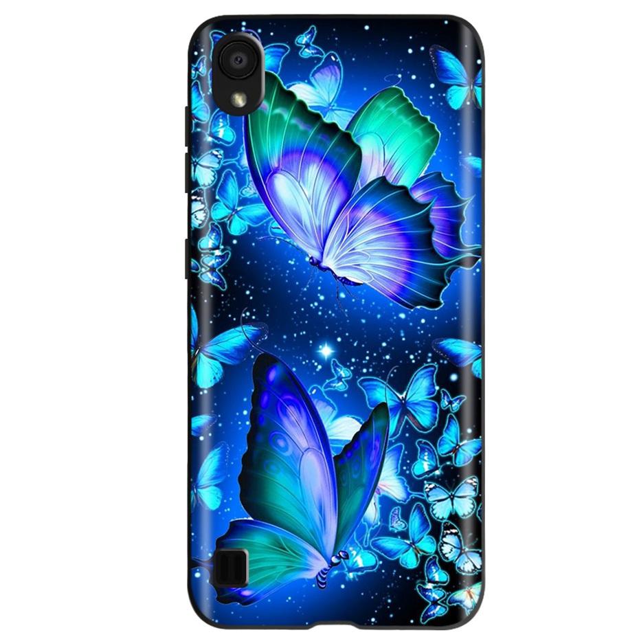 Fashion Cool Painted Case For ZTE Blade A5 2019 Soft SIlicone TPU Black Shockproof Bumper For ZTE A5 (2019) BladeA5 A 5 Funda