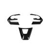 RUIQ Toyota RAV4 (5th Generation) Interior Steering Wheel Garnish, Handle Frame, Black Carbon Fiber Finish, Designed Exclusively for the Toyota RAV4