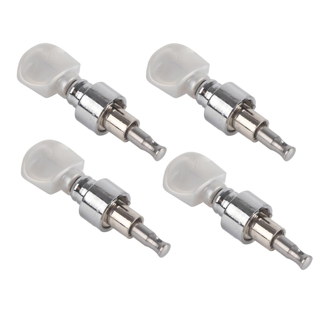 4Pcs Banjo Geared Machine Tuner Pearled Pegs Musical Instrument Accessories HA106