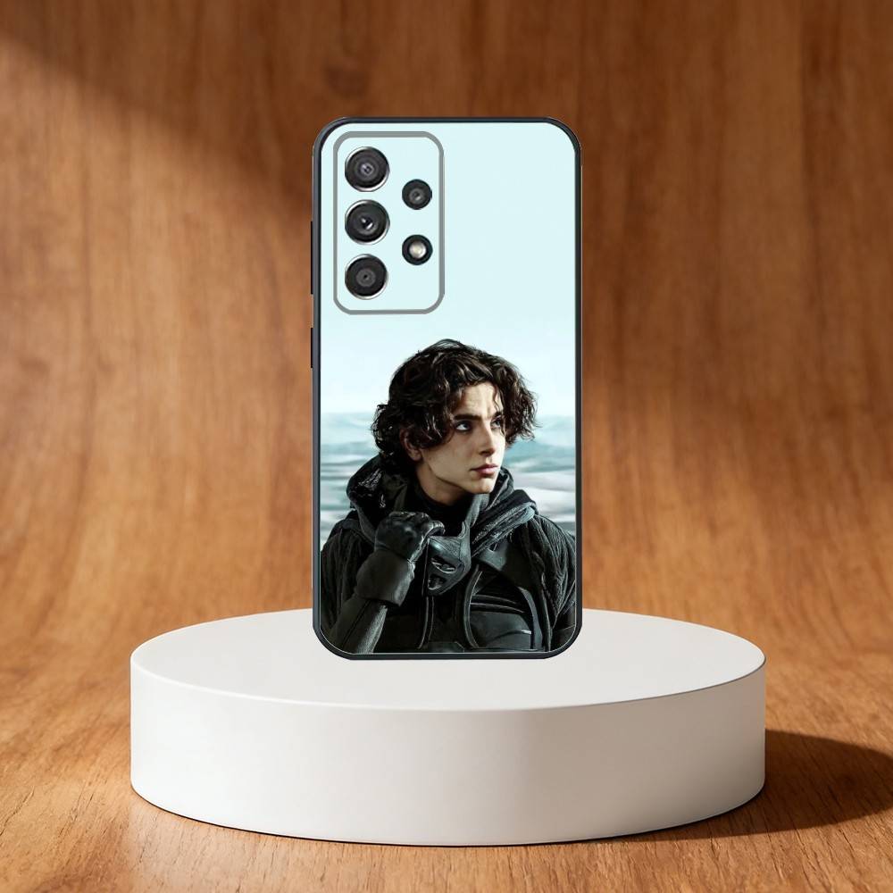 Timothee Chalamet Phone Case For Samsung S25,S24,S21,S22,S23,S30,Ultra,S20,Plus,Fe,Note,10,9,5G Black Cover
