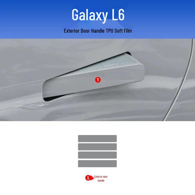 Защитная пленка для навигации и консоли интерьера Geely Galaxy L6
