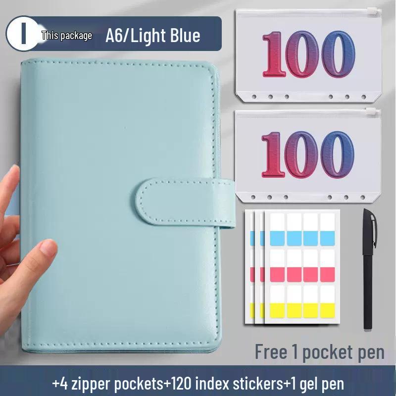 Бюджетный планер в стиле макарон: Корейский Дневник Наличных & Детская Тетрадь Расходов