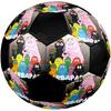 Barbapapa Theme Size 5 Soccer Ball, Suitable for Both Indoor and Outdoor Matches, a Gift Suitable for Everyone.