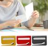 2 шт. Конвертовскрыватель с увеличительным стеклом и линейкой Инструмент для вскрытия писем Эргономичный дизайн Нож для резки бумаги