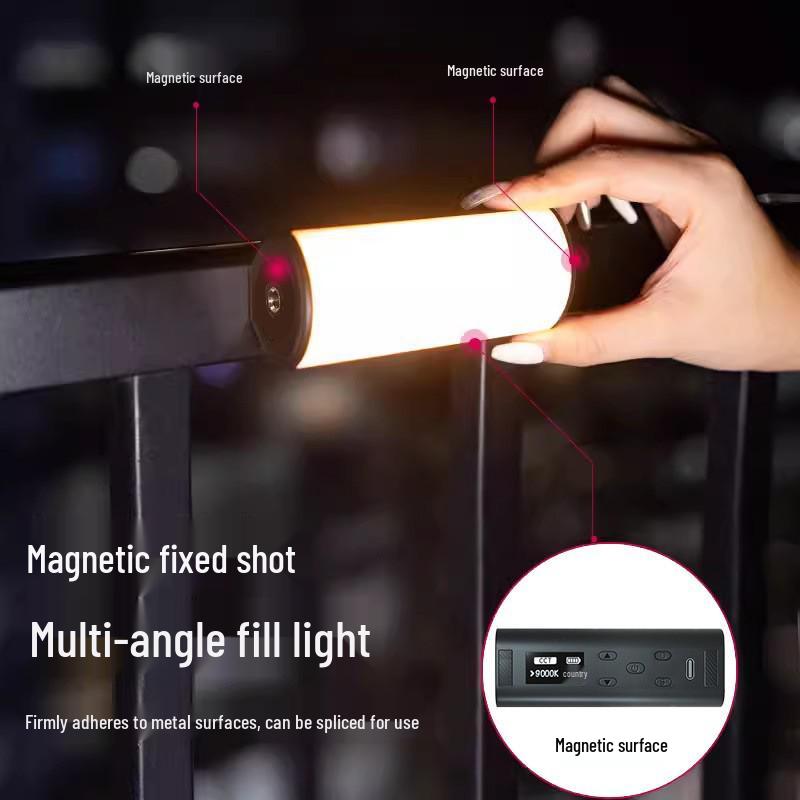 Портативная RGB светодиодная палка для заполняющего света для фотографии