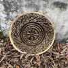 Medieval Wooden Shield Viking Round Carving Cosplay Knight Battle Wall Décor