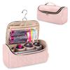 Waterproof Hook Up for Women Cosmetic Bag Travel Organizer Men Makeup Bag Make Up Case Bathroom Toiletry Pouch Wash