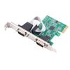 PCIE Serial Card Minus40 to 85 celsius  2 Port PCI Express X1 to DB9 COM RS232 Converter Adapter Controller