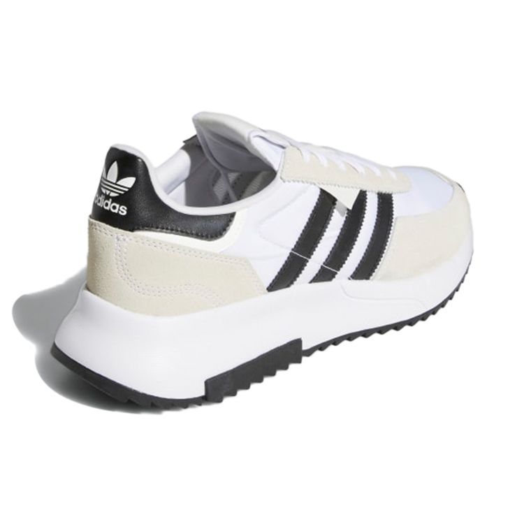 Adidas Retropy F2 Footwear White Core Черные кроссовки унисекс Cloud-White GW5473