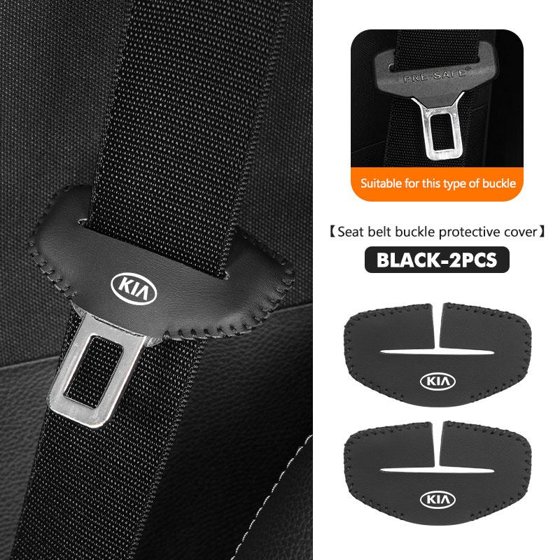 TTVF7 Universal Car Seat Belt Shoulder Protection Pad Accessories For KIA Ceed Sportage Rio K5 K2 Optima Cerato Proceed Venga