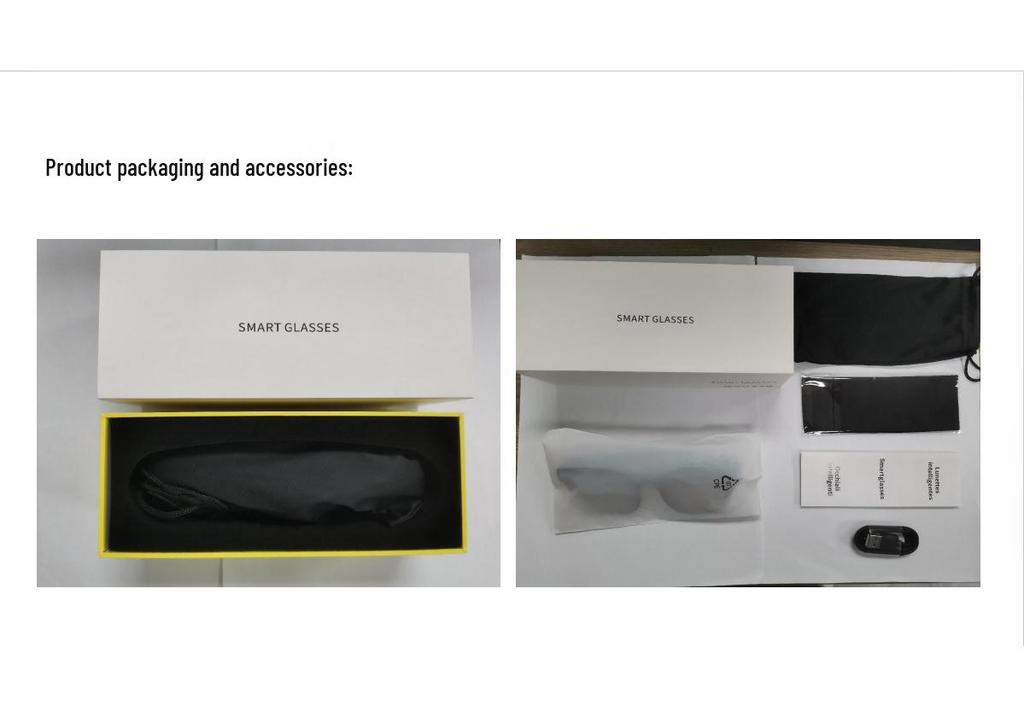 HD 800W AI Smart Glasses: Photo Recognition, Video Recording, Image Stabilization, Translation.