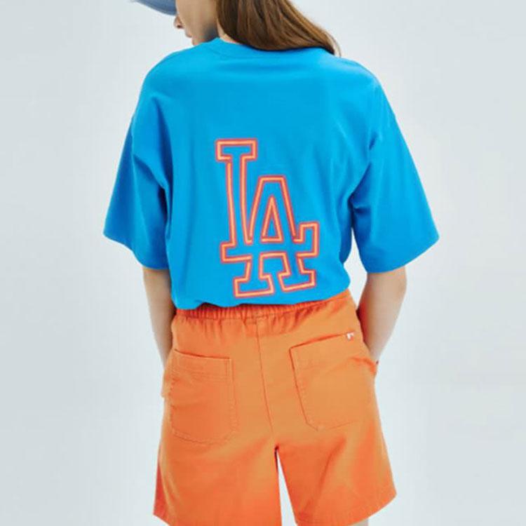 New MLB T Shirts Unisex Blue 31TSN3031-07U