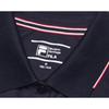 Fila Рубашка-поло женская трикотажная повседневная дышащая однотонная из серии Heritage, цвет легендарный синий F11W421106F-NV
