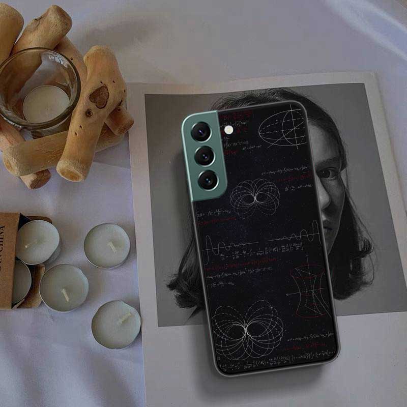Physics Chemical Mathematics Phone Case For Samsung Galaxy Note 20 Ultra 10 Lite 9 8 M11 M12 M21 M30S M31 M32 M51 M52 J8 J6 J4 P