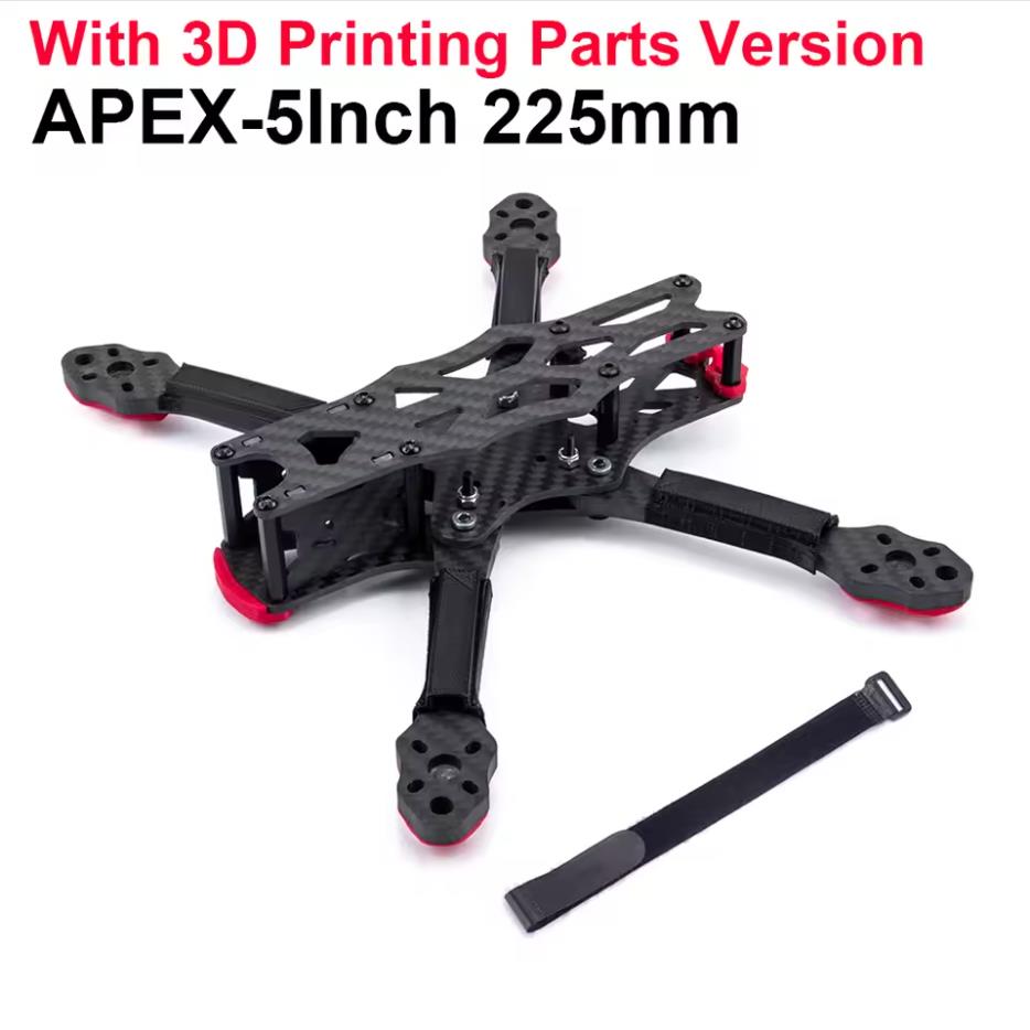 5-inch 225mm Carbon Fiber Quadcopter Frame Kit And Suitable For FPV Drone