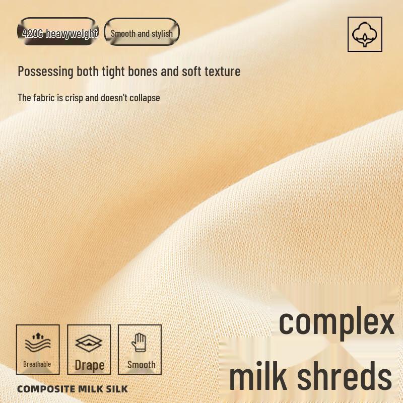 MINISO Men's Heavyweight Fleece Half-Zip Stand Collar Sweatshirt Z