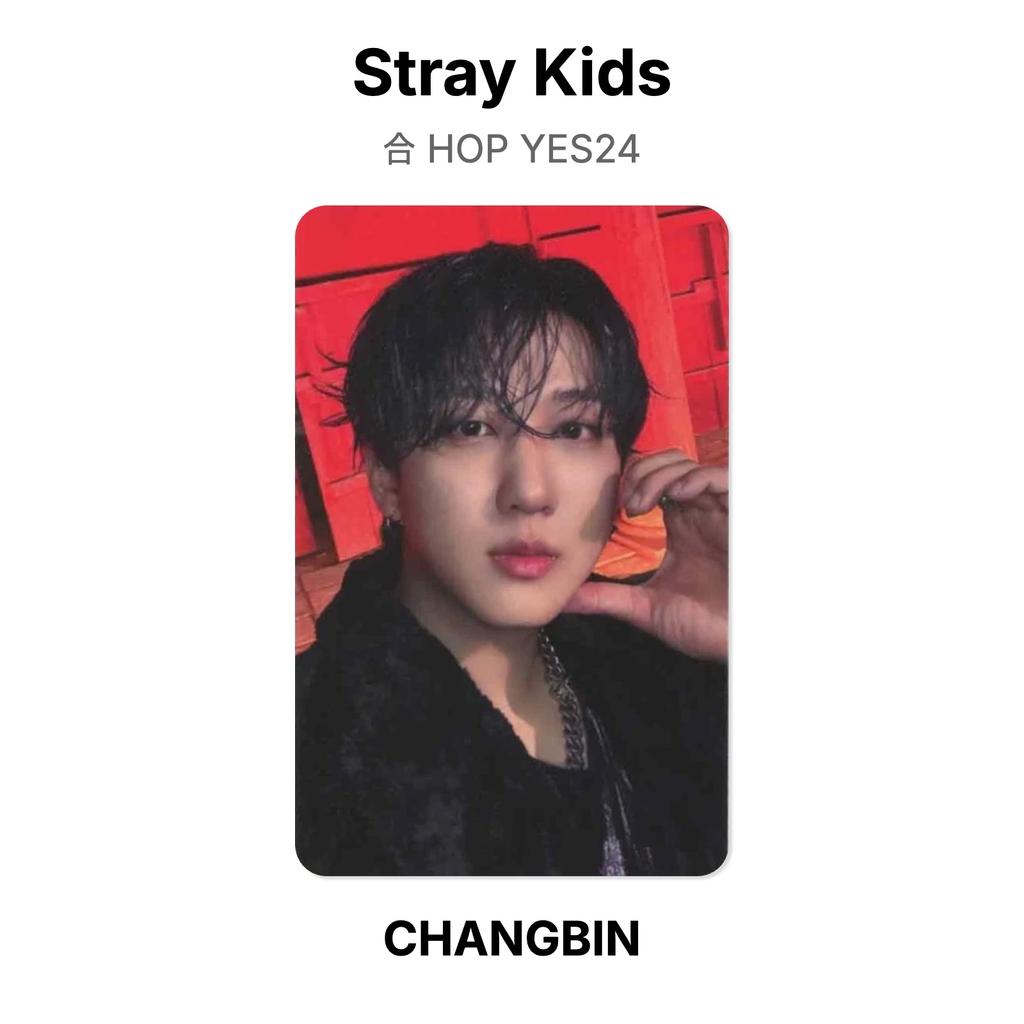 Stray Kids HOP Официальная фотокарточка YES24
