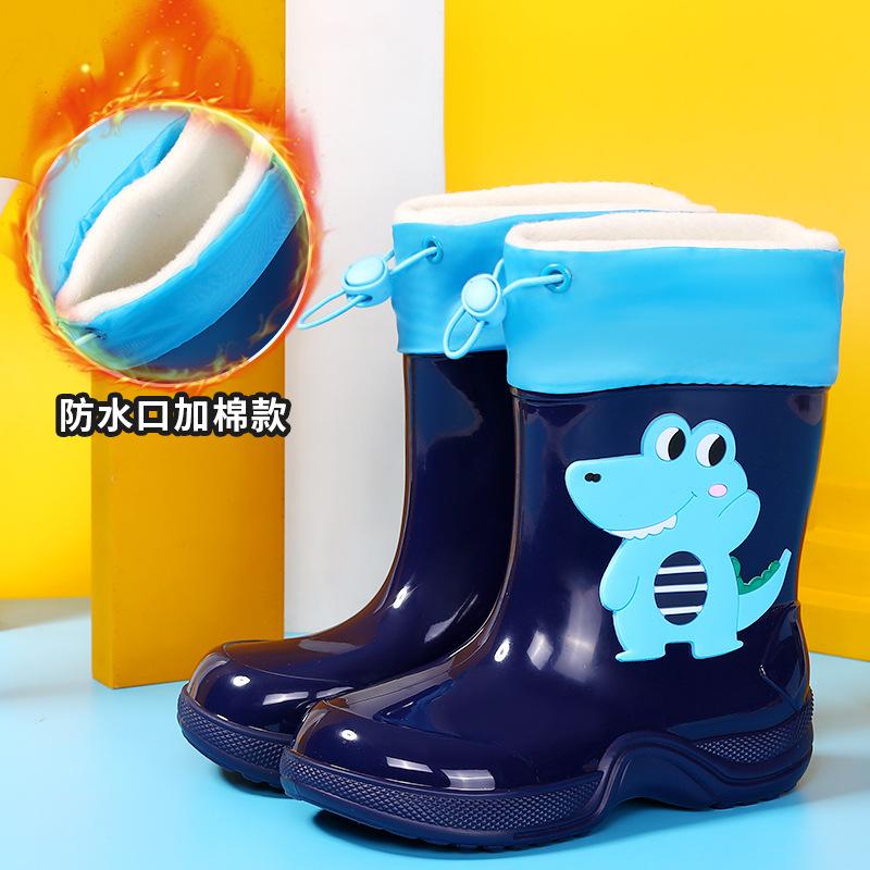 Детские дождевики с героями мультфильмов для детей 3-10 лет, водонепроницаемые и нескользящие детские дождевики, детская резиновая обувь, бахилы для малышей