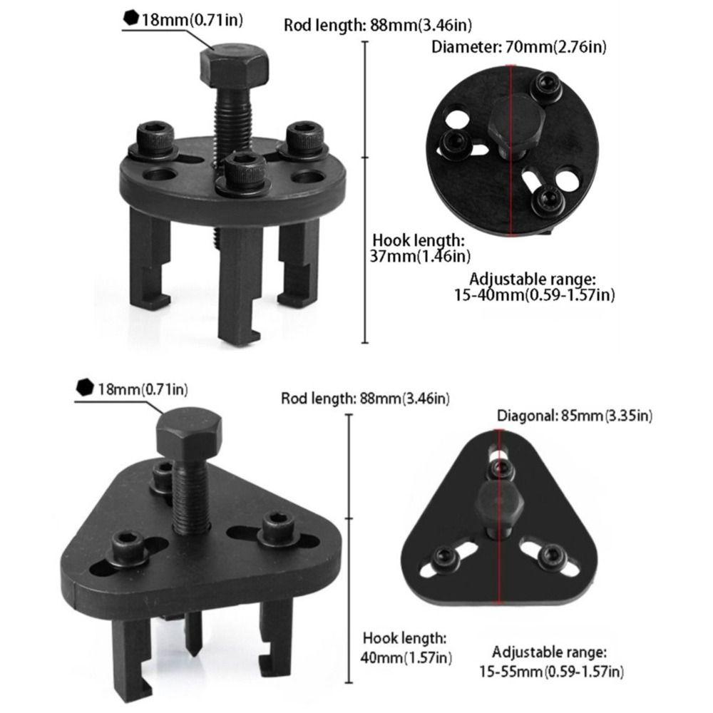 Portable Size Compressor Clutch Removal Tool AC Bearing Puller Tool Car Air Conditioner Repair