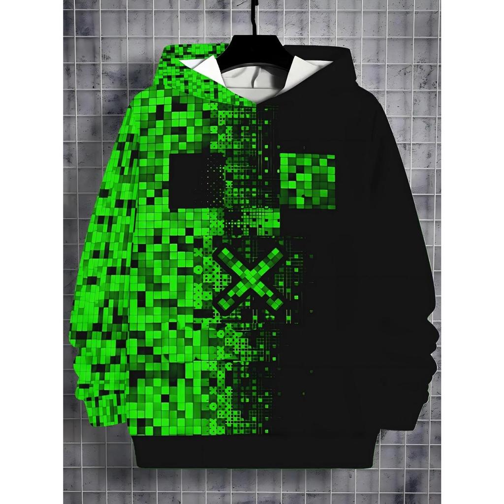 Осень/Зима Толстовка для мальчиков с 3D-принтом аниме Модная повседневная верхняя одежда Толстовка Худи Худи Худи Куртка