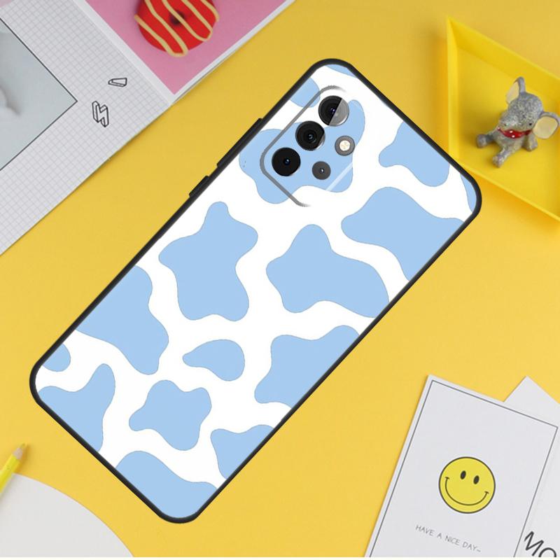 Cow Print Phone Case For Samsung Galaxy A53 A33 A13 A12 A32 A52 A14 A34 A54 A15 A25 A35 A55 A71 A51