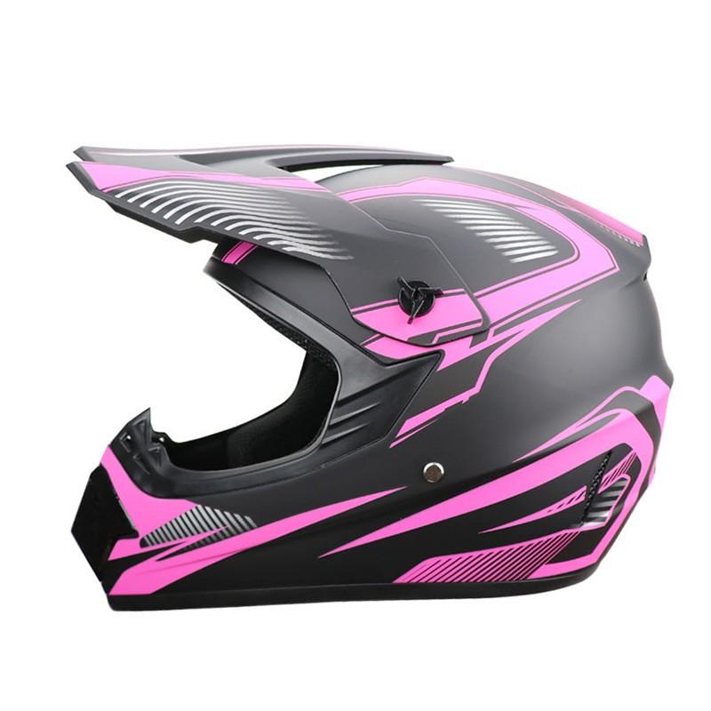 Off-Road Motorcycle Helmet Lightweight ABS Full Face Dirt Bike ATV Karting Adults Unisex
