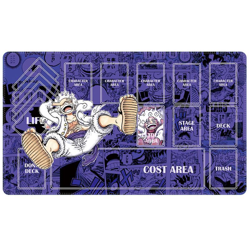 Аниме One Piece OPCG Игровой Аксессуар Серия Комиксов Игровой Коврик Perona Yamato Luffy Reiju Коллекция Подарки Игрушки