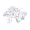 LED Christmas Lights Small House Shape Lights String Xmas Decor Light for Garden Terrace and Lawn