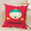 Аниме South Park Чехол на подушку Мягкая плюшевая ткань Двусторонний печатный чехол на подушку для всех сезонов Современный домашний декор Подарок