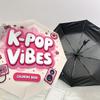 1 шт. K-pop, Зонт с автоматическим открытием/закрытием, Ветрозащитный, 8 ребер, Прочный купол, Прочные ребра, Модный дизайн, Аксессуар для улицы, Забавный принт, Хол