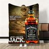 Модный бренд J-Jack Daniels Плед Фланелевый Пушистый Мягкий Плед Теплый Приятный к коже Плед для Дивана Кровати Офиса Дневного сна Зима