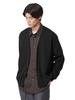 United Arrows Green Label Relaxing Polyester Wool Milan Rib V-Neck Cardigan, Size 32281990528 0950 BLACK(09), Medium