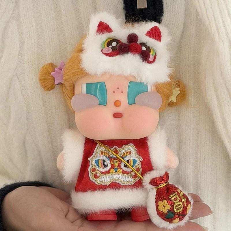 Crybaby Doll Outfit Set Red Lion Dance Costume Beach Vacation New Themed Clothing 15-35 Years Old
