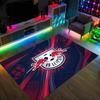 RB Leipzig Football Design Crystal Velvet Carpet Cozy Non?Slip Printed Rug For Bedroom Living Room Entrance