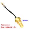 1Pcs 50K Head Plug Water Temperature Sensor 12V/24V 10/12/14/16/17/21mm Digital Temperature Sensor NPT 3/8 1/8 1/2 Universal