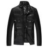 Winter Genuine Leather Down Jacket Men's Short Sheepskin Jacket Plus Velvet Thickened Warm High-end Down Jacket Jacket