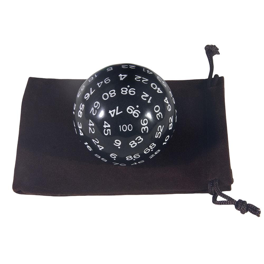 D100 Dice DND Многогранные игральные кости с сумкой для ролевой игры DND