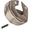 T4 Titanium Turbo Blanket Heat Shield Charger Cover Wrap For T4 GT40 GT42 GT45 With Locking Springs,Cover Fiberglass Turbo Charger Cover Heat Shield