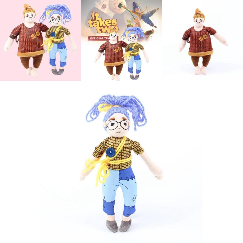 Customized Cody And Mei Cartoon Plush Perfect Gift For Couples 28cm Height