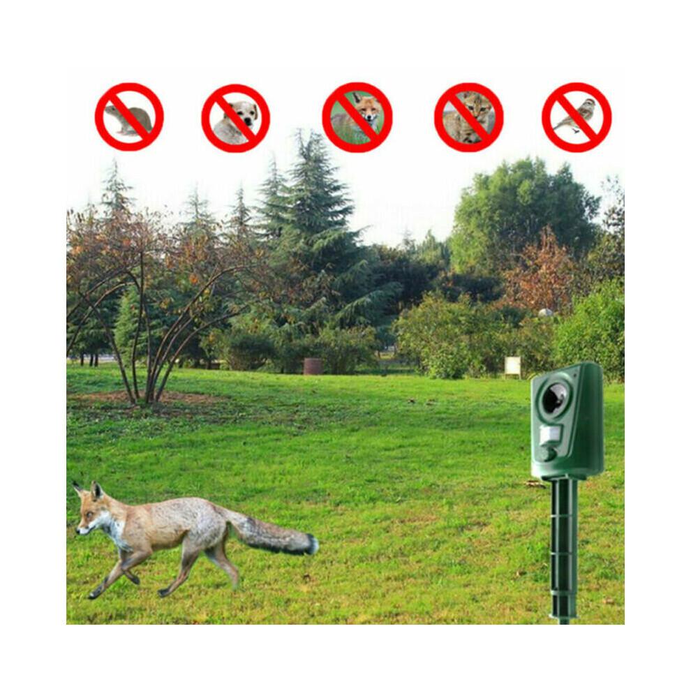 Nettoyeurs ultrasoniques pour animaux d'extérieur, chats, souris et cerfs, avec capteur PIR, pour jardin et terrasse.
